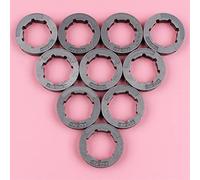 ZAPYVET 10 pezzi/lotto corona pignone catena, for STIHL, for Husqvarna, for Homelite, for Echo, pezzo di ricambio for motosega passo 3/8 7 denti standard spline ID 22 mm Pignone per motosega