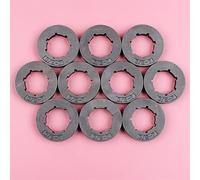 ZAPYVET 10 pz/lotto 3/8 7 denti corona pignone, for STIHL, 034 036 039 MS290 MS310 MS360 MS390 motosega piccola scanalatura ID 19 mm Senza garanzia Pignone per motosega