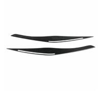 ZAPYVET 2 Adesivi Decorativi for la Copertura delle palpebre dei fari in Fibra di Carbonio, for la Serie 3 E90 318 320i 325i 2009-12, Accessori for Auto Pellicola Oscurante per fari