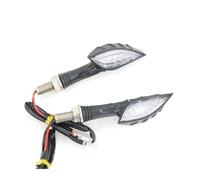 ZAPYVET 2 pezzi 12V universale for moto 12 SMD LIGHT Indicatore di direzione Lampade a freccia di luce ambrata Indicatore di direzione per moto
