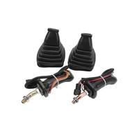 ZAPYVET 2 pezzi di maniglie del joystick dell'escavatore, ad alta resistenza a 3 pulsanti con sostituzione coperchio antipolvere, for Doosan DH DX150 215 225 300 37020119C Joystick per escavatore