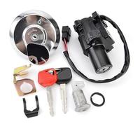 ZAPYVET 35010-KPC-640 Interruttore di accensione Tappo serbatoio carburante, for sedile, set chiavi di blocco, for XL125V Varadero 2001-2006 17620-KPC-641 35100-KPC-640 Interruttore di accensione per