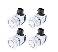 ZAPYVET 4 pezzi 3 colori nuovi sensori di parcheggio PDC, for Toyota, Crown/Majesta, for Lexus, IS250/350 GS450H 89341-30020 8934130020 Sensore di parcheggio(White)