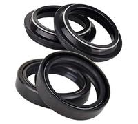 ZAPYVET 43x55x11 Anteriore, forcella Ammortizzatore paraolio Parapolvere, for Aprilia, RSV FACTORY 1000 200609 RSV4 FACTORY 1000 20092013 Copriguarnizione forcella moto(2xOil seal 2xcover)
