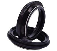 ZAPYVET 43x55x9.5/10.5 Anteriore, forcella Ammortizzatore di sospensione Paraolio Parapolvere, for, XTZ660 TENERE XTZ 660 FZS1000, for, FZS 1000 Copriguarnizione forcella moto(2pc dust cover)