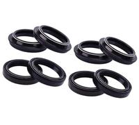 ZAPYVET 43x55x9.5/10.5 Anteriore, forcella Ammortizzatore paraolio Parapolvere, for VICTORY, for Polaris, CORY NESS CROSS COUNTRY 1731 20112012 Copriguarnizione forcella moto(4pcs seal 4pc cover)