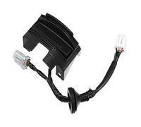 ZAPYVET 81260-2V010 Interruttore di sblocco maniglia portellone posteriore pulsante chiusura, for Hyundai, for Veloster 2012-2017 nero Interruttore automatico del cofano del bagagliaio posteriore