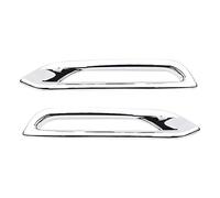ZAPYVET ABS Cromato for Auto fendinebbia Posteriore sopracciglio Copertura Telaio, for Nissan, for Qashqai, J11 Dualis 2019 2020 Modanatura fendinebbia