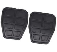 ZAPYVET Accelerator Brake Pedal, for Vw, for Transporter T4 Vanagon Eurovan, for Caravelle 1992-2003 Clutch Foot Pad Cover 7213141 Pedale interno(BLACK 2PC)