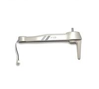 ZAPYVET Accessori for pezzi di ricambio Braccio anteriore con motore a filo nero bianco Ingranaggio motore, for drone F10 RC Sostituzione del braccio del drone