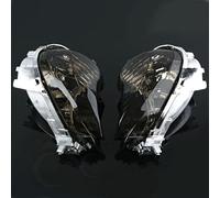 ZAPYVET Accessori moto Lente for indicatori di direzione anteriori, for Suzuki, for Hayabusa, GSX1300R GSX 1300R 2008-2012 Indicatore di direzione per moto(Schwarz)