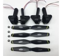 ZAPYVET Braccio alare pieghevole Include ingranaggi Asse motore Cuscinetto ecc., for S169 SG700-D Drone RC Quadcopter Pezzi di ricambio Sostituzione del braccio del drone(Rot)
