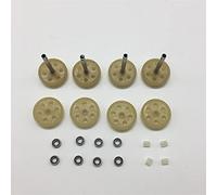 ZAPYVET Braccio for drone con lama dell'elica, include motore, ingranaggi, luce, ecc., for S162 GPS Rc Drone 4K Camera Quadcopter Pezzi di ricambio Sostituzione del braccio del drone(Light Green)