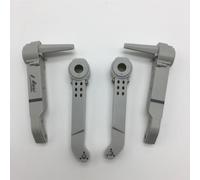 ZAPYVET Braccio pieghevole con protezione motore ingranaggi, for drone quadricottero Rc LS-E525 E88 Sostituzione del braccio del drone(Light Grey)