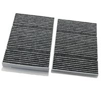 ZAPYVET Cabina da 2 pezzi, for Mercedes-Benz, W222 S450 S550 S560 S63 Classe S Cabina Accessori auto 2228300418 Filtro aria per auto