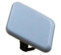 ZAPYVET Car Styling Faro Testa Luci Rondella Ugello Tappo di Copertura 39154-65J00-ZDK 39153-65J00-ZDK, for Grand Vitara 05-11 Copri ugello lavafari(BLACK Left Side)