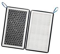 ZAPYVET Confezione da 2 filtri dell'aria con cabine di ricambio for condizionatore d'aria a carboni attivi, for Tesla, modello Y 2021-2022 Filtro aria per auto