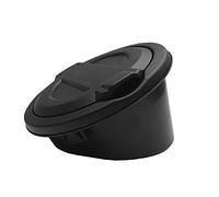 ZAPYVET Coperchio del serbatoio del carburante for auto Tappo del serbatoio Coperchio dello sportello del bocchettone di rifornimento del carburante Accessori di ricambio automatici Nero, for Wrangler
