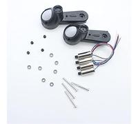 ZAPYVET Cuscinetti Braccio Ingranaggio Elica Supporto Lama Albero Alluminio Motori Motore RC Drone, for S167 S166 GPS Quadcopter Sostituzione del braccio del drone(Is 7.4V motor kit)