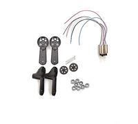 ZAPYVET Cuscinetti Braccio Ingranaggio Elica Supporto Lama Albero Motori Motore, for S167 S166 RC Drone GPS Quadcopter Sostituzione del braccio del drone(Is 7.4V motor kit)