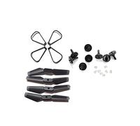 ZAPYVET Cw Ccw Motori Ingranaggi GD93, for MINI, S171 XT6, for LS-Quadcopter, RC Drone Sostituzione del braccio del drone(Schwarz)