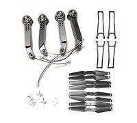 ZAPYVET Eliche Lame Braccio di protezione con ingranaggi Motore motore, for SG107 RC Drone Quadcopter Ricambi Accessori Sostituzione del braccio del drone