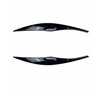 ZAPYVET Faro Sopracciglia Palpebra Angolo Palpebre Copertura Trim, for, for E90 Berlina E91 Touring 2005-2011 Tuning Bodykit Accessori Auto Pellicola Oscurante per fari(Gloss Black)