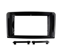 ZAPYVET Fasce for autoradio da 9 Pollici MERCEDE, for Benz, ML W164 2006-2010 Kit di Installazione for cruscotto Pannello Stereo Cornice for Lettore GPS Cornice per autoradio(Gloss Black)