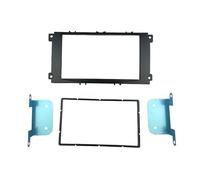ZAPYVET Fascia for autoradio 2 DIN, for Ford, Focus, II, for Mondeo, Kuga S-Max C-Max Galaxy II Kit cruscotto Stereo Fit Installazione Trim Facia Frame Cornice per autoradio(Schwarz,178X100 mm)