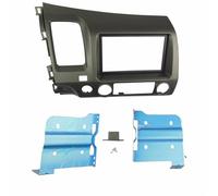 ZAPYVET Fascia Radio Doppio DIN, for Civic, 2007+ Dvd Stereo Pannello CD Montaggio su cruscotto Installazione Trim Kit Cornice Frontale Cornice per autoradio(RHD,178X100mm)