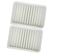 ZAPYVET Filtro abitacolo auto, for Toyota, Corolla, E150 E15 1.3L 1.4L 1.6L 1.8L 2007-2013 Filtro 178010T020 8713930040 Filtro aria per auto(BLACK 2 Pcs Air Filter)
