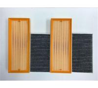 ZAPYVET FILTRO ARIA ABITACOLO MOTORE CARBON PREMIUM, for Mercedes-Benz, FA4838 FC16081C GL550 2007-2012 2730940404 1648300218 Filtro aria motore(Blue)