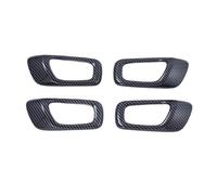 ZAPYVET For 11Th, for Civic, 2022 Accessori for adesivi for finiture decorative for maniglia interna della portiera dell'auto Rivestimento per maniglia portiera auto(BLACK Carbon Fiberblack)