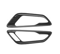 ZAPYVET For Alphard 40 Serie 2023+ Pannello interno della ciotola della porta Maniglia interna Copertura protettiva Accessori interni Nero RHD Rivestimento per maniglia portiera auto