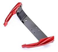 ZAPYVET, for Benelli, BJ125-3E TNT125 CNC Bracciolo posteriore Racer Mensola Maniglia Pinna caudale Accessori Corrimano di coda del motociclo Barra di sostegno posteriore per moto(BLACK Z)