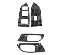 ZAPYVET For BRZ, for 86 2012-2020 Maniglia interna for porta interna dell'auto Interruttore for ascensore for finestra Decor Cover Trim Accessori for telaio Rivestimento per maniglia portiera auto
