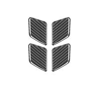 ZAPYVET For Classe C W204 2007-2014 Auto Maniglia Interna Porta Ciotola Trim Copertura Adesivo In Fibra di Carbonio Accessori for Interni Auto Rivestimento per maniglia portiera auto