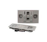 ZAPYVET For, for VW, for Golf, 7 7.5 GTI Plafoniera da lettura grigio chiaro nero Luce di lettura per cupola per auto(Grey)