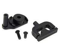 ZAPYVET For KAABO, kit staffa di montaggio ammortizzatore stabilizzatore sterzo for scooter elettrico Mantis Ammortizzatore sterzo scooter elettrico(BLACK Bracket)