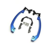 ZAPYVET For, MT07 FZ07 2014 2015 2016 2017, Coda del motociclo Sedile posteriore Passeggero Maniglia Maniglioni Bracciolo Corrimano di sicurezza Barra di sostegno posteriore per moto(BLACK B)