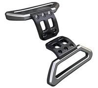 ZAPYVET For N-inebot, C40 C60 C80, bracciolo posteriore moto T6 maniglia in alluminio maniglia sedile posteriore coda parti modificate Barra di sostegno posteriore per moto(BLACK A)