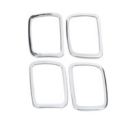 ZAPYVET For Outlander 2014-2019 Maniglia interna cromata for porta Coperchio di chiusura Ciotola Coppa Decorazione Decorazione Car Styling Rivestimento per maniglia portiera auto
