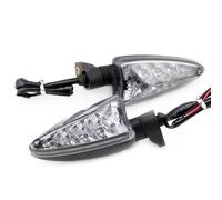 ZAPYVET Indicatore di direzione a LED, for BMW, for R1200 GS/ADV R1200R K1200 R K1300 S C600 C650, for Sport C650GT, indicatore luminoso anteriore/posteriore moto Indicatore di direzione per moto(21mm