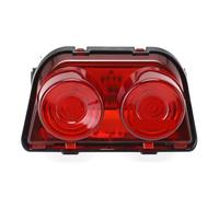 ZAPYVET Indicatore di direzione della luce del freno posteriore a LED, for CBR250 MC19 MC22 CBR400 NC23 NC29 MC18 NSR250SE MC21 MC28, Lampada integrata for moto Indicatore di direzione per moto(Rot)