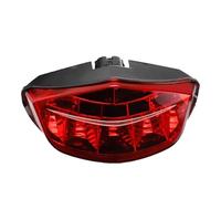 ZAPYVET Indicatore di direzione fanale posteriore a LED, for DUCATI, for Monster 659 696 795 796 1100/S/EVO, accessori moto Lampada indicatore freno integrata Indicatore di direzione per moto(Rot)