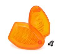 ZAPYVET Indicatore di direzione, for SUZUKI, DL 1050 1000 650 V-Strom/ADV/XT SV650 Gladius GSXS 950 GSR 750 Lampada lampeggiante for moto Indicatore di direzione per moto(Amber Lens)