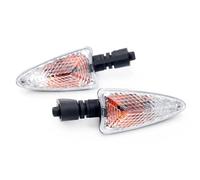 ZAPYVET Indicatori di direzione, for BMW, for S1000RR F800 GS/GT/R/S/ST F600GS F700GS C600, Accessori moto sportivi Indicatore luminoso anteriore/posteriore Indicatore di direzione per moto(Clear 36mm
