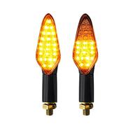 ZAPYVET Indicatori di direzione for moto Luce E4 Mark Lampeggiatore for moto Indicatore di direzione a relè incorporato con luce for moto Indicatore di direzione per moto(2PCS)