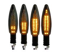 ZAPYVET Indicatori di direzione for motociclette E Mark Luce incorporata Relè LIGHT Lampeggiatore motore E24 impermeabile Luci for moto Indicatori di direzione LIGHT Indicatore di direzione per moto(4
