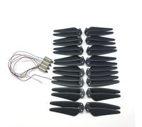 ZAPYVET Ingranaggi motore, pale eliche, bracci, puntelli, ali, cuscinetti, for VISUO, XS818 Rc Quadcopter Drone Kit di pezzi di ricambio Sostituzione del braccio del drone(Sky Blue)